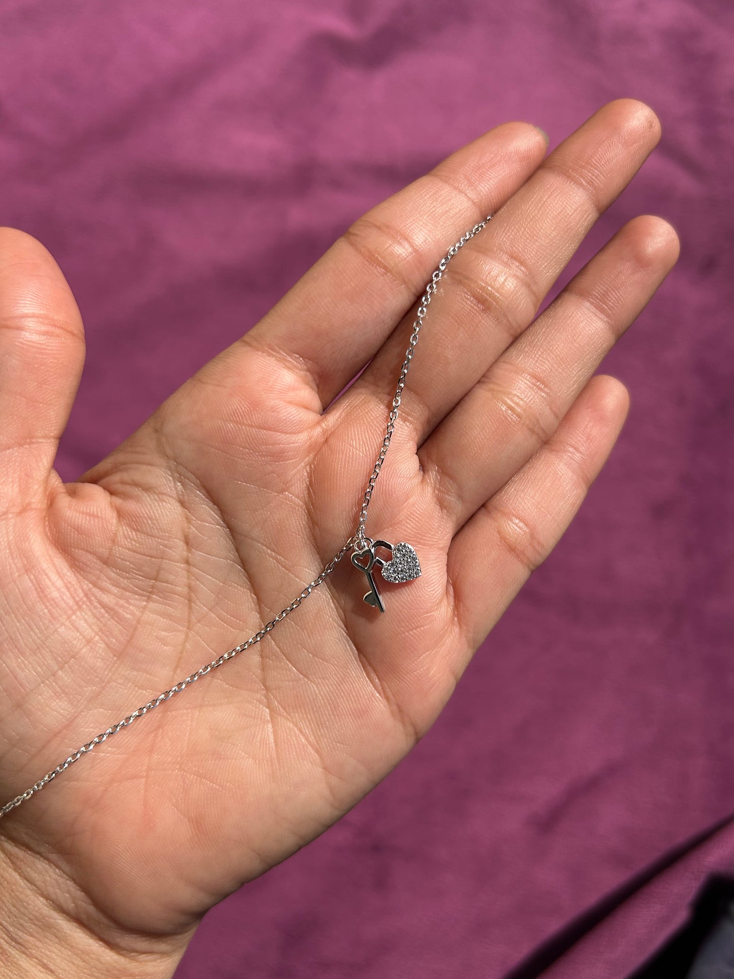 Heart Lock & Key Bracelet
