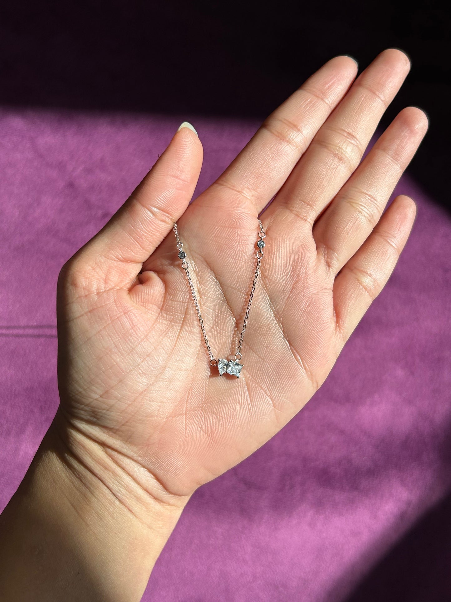 Premium Minimal Dropsquare Neckpiece By Siva Silver