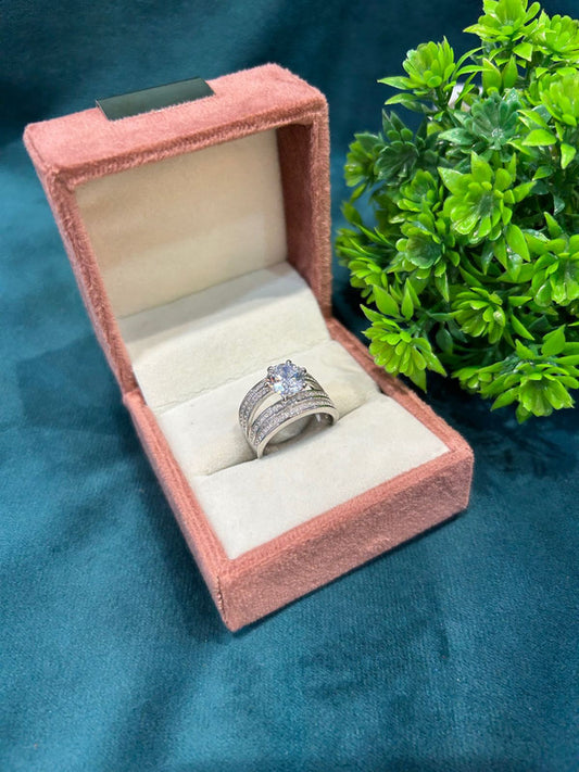 Premium Ring By Siva Silver 128